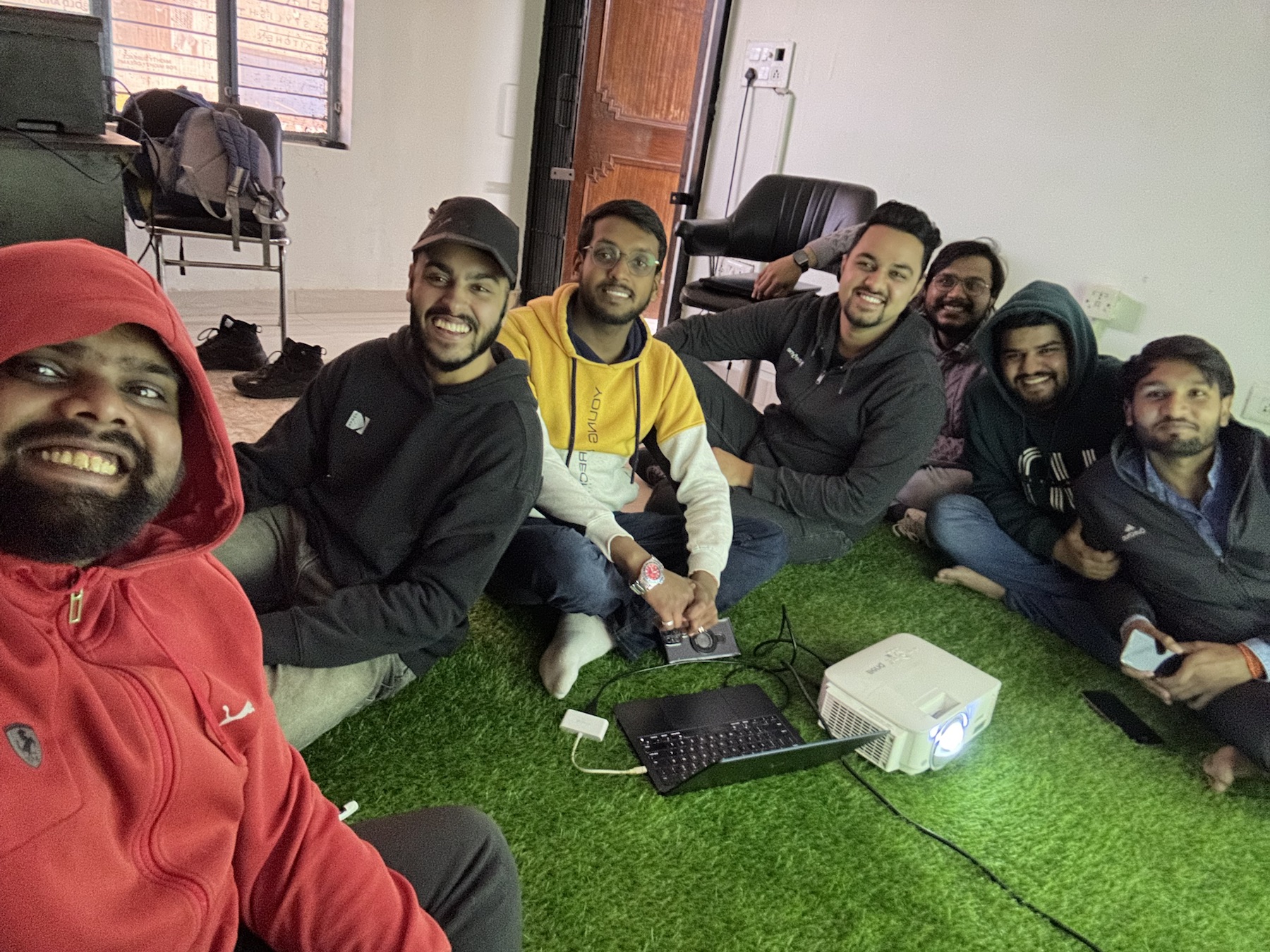 Early DigiStay roadmap review in the first office.
